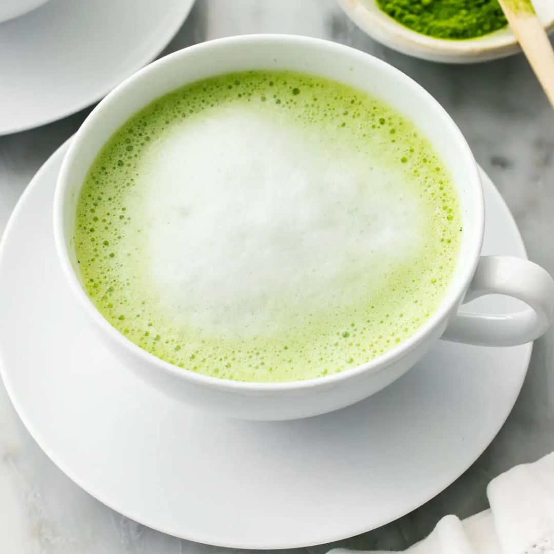 Latte de matcha